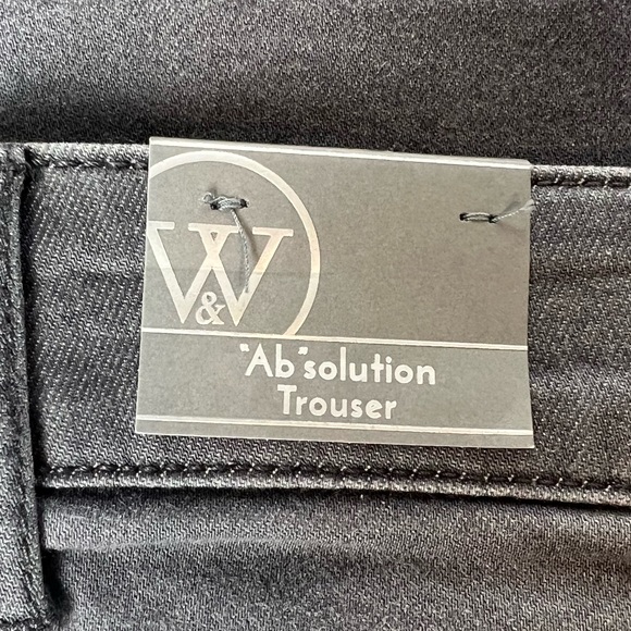 Wit & Wisdom Gray Distressed Ab Solutions Trouser Jean Pants - Picture 5 of 10